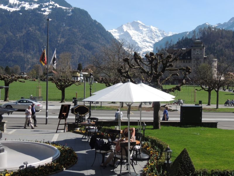 Handpicked hotel Victoria Jungfrau with amazing mountain view